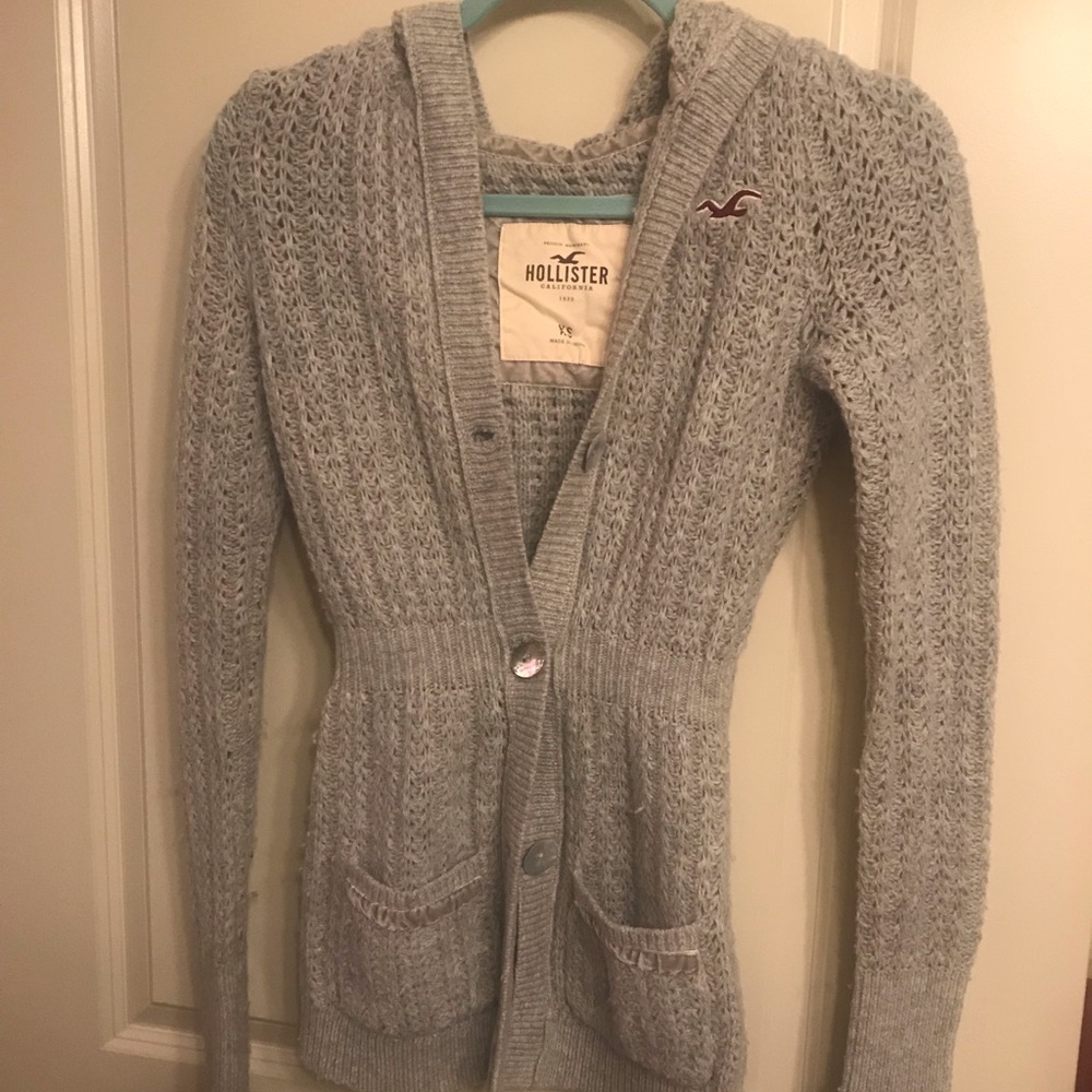 Gray sweater